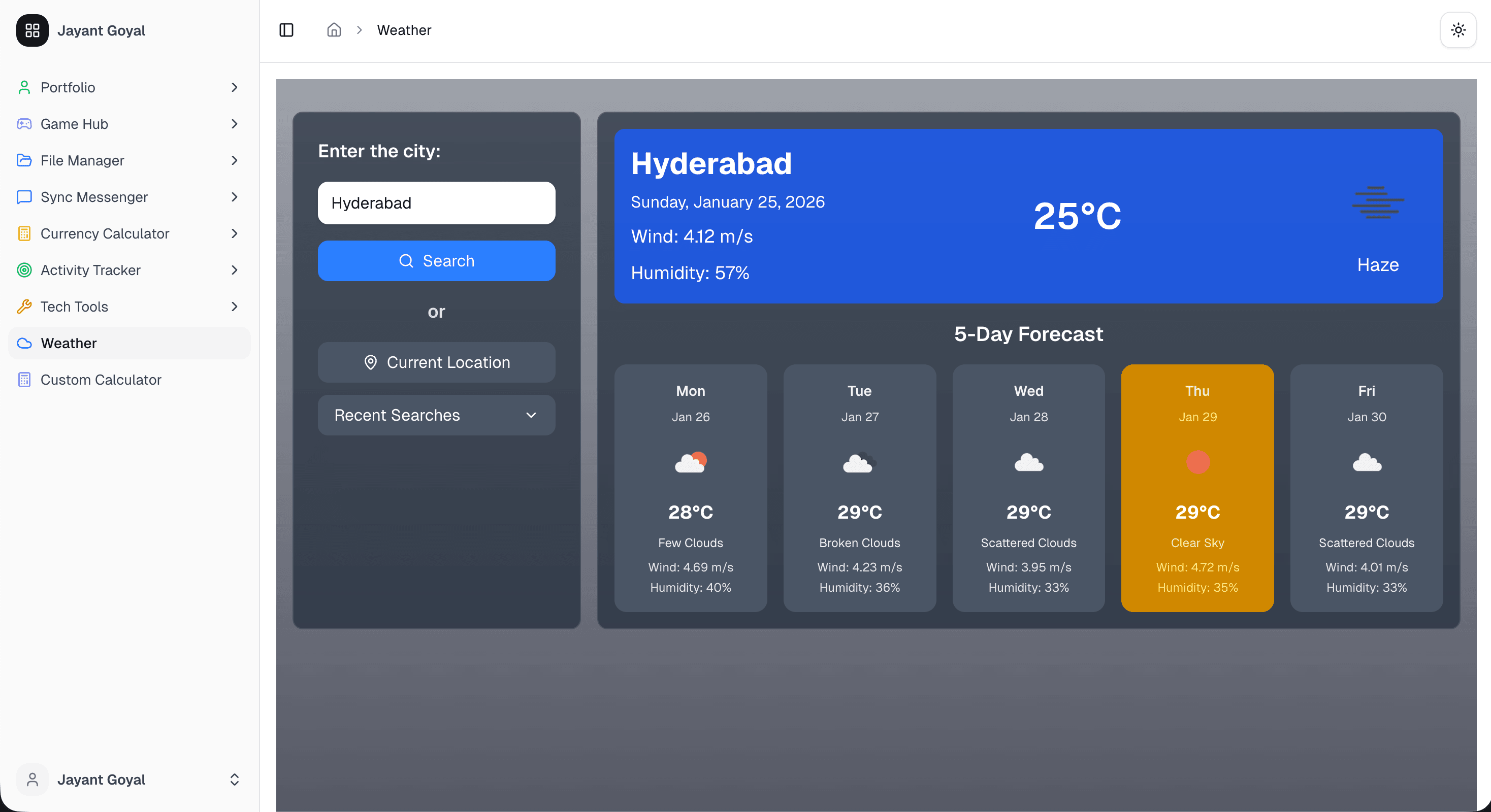Weather App